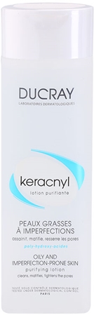 Ducray Keracnyl água de limpeza para a pele oleosa e problemática