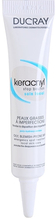 Ducray Keracnyl soin local anti-imperfections de la peau à tendance acnéique