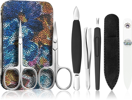 DuKaS Premium Line Solingen set za manikiro 124 Colorful (+ etui)