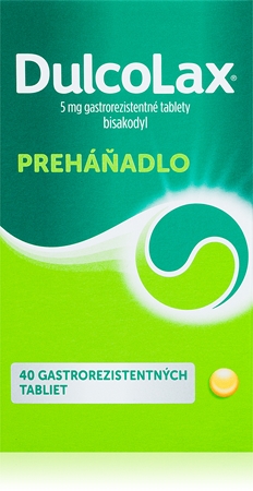 Dulcolax Dulcolax 5 mg enterosolventné tablety preháňadlo