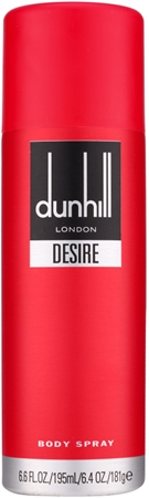 Dunhill Desire Desire Red spray corporal para hombre