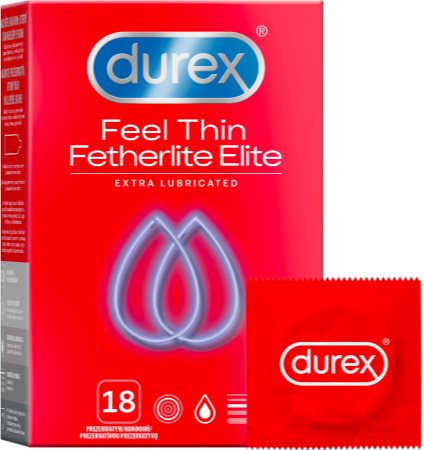 Durex Feel Thin Extra Lubricated preservativi
