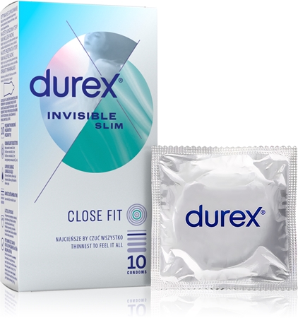 Durex Invisible Slim kondómy