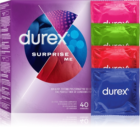 Durex Surprise Me kondomy mix