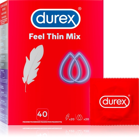 Durex Feel Thin kondomer (Mix)