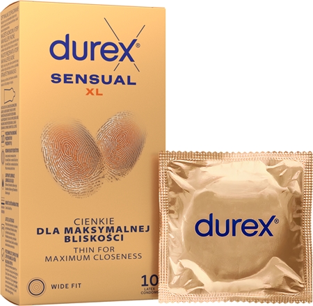 Durex Sensual XL óvszerek