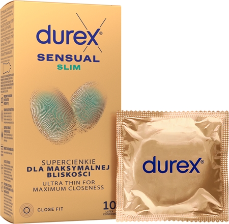 Durex Sensual Slim kondomer
