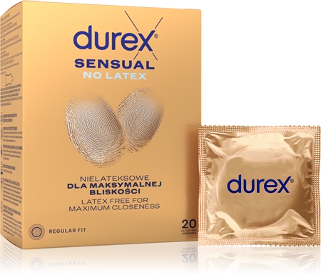 Durex Sensual No Latex kondómy
