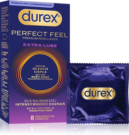 Durex Perfect Feel Extra Lubricated презервативи