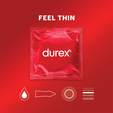 Durex Feel Thin Classic Pr Servatifs Notino Be