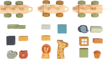 2Kids Toys Wooden Train toy train wooden