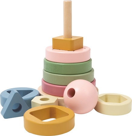 2Kids Toys Stacking Tower Toy ringe til montering