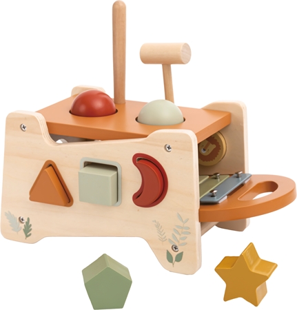 2Kids Toys Xylophone Hammering Toy xylophone 2 en 1