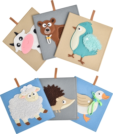 2Kids Toys Sensory Pictures Animals Bilderbuch