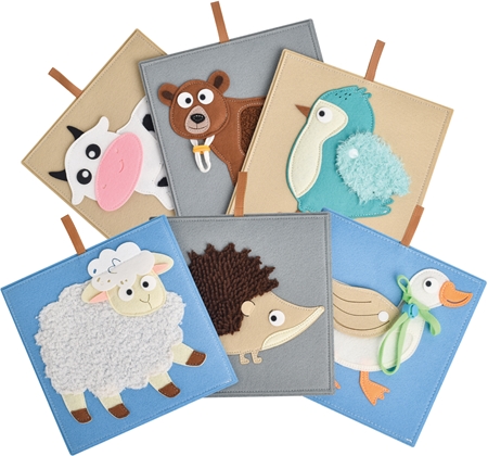 2Kids Toys Sensory Pictures Animals Bilderbuch