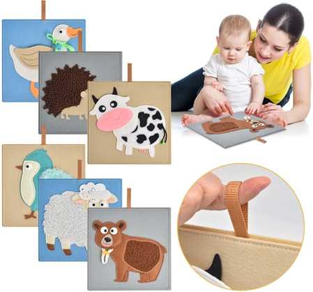 2Kids Toys Sensory Pictures Animals Bilderbuch