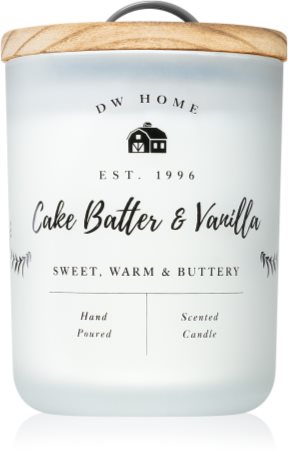 DW Home Farmhouse Cake Batter & Vanilla aromatizēta svece