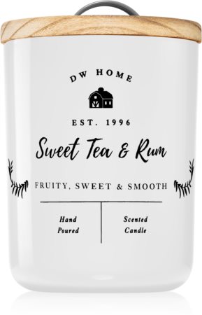 DW Home Farmhouse Sweet Tea & Rum vonná svíčka
