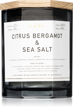 Makers of Wax Goods Citrus Bergamot & Sea Salt ароматна свещ