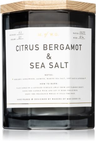 Makers of Wax Goods Citrus Bergamot & Sea Salt Duftkerze