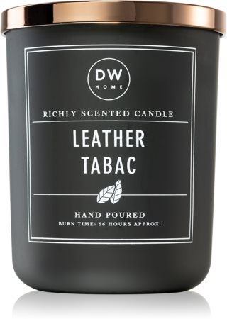 DW Home Signature Leather Tabac mirisna svijeća