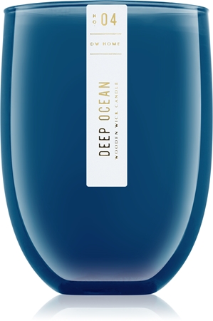 DW Home Deep Ocean bougie parfumée avec mèche en bois