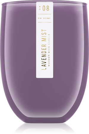 DW Home Lavender Mist bougie parfumée avec mèche en bois