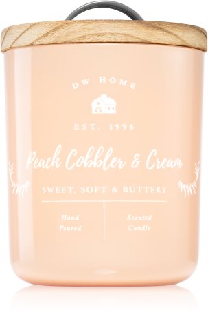 DW Home Farmhouse Peach Cobbler & Cream vonná svíčka