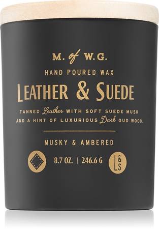 Makers of Wax Goods Leather & Suede ароматна свещ