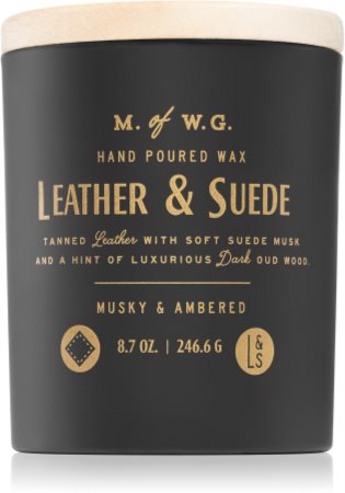 Makers of Wax Goods Leather & Suede vonná svíčka