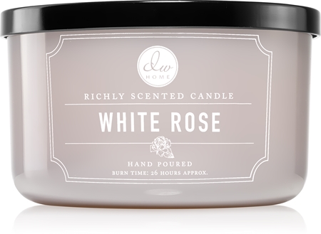 DW Home White Rose duftlys