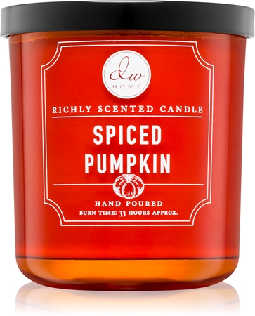 DW Home Spiced Pumpkin scented candle notino.ie