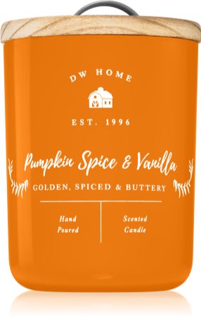 DW Home Farmhouse Pumpkin Spice & Vanilla vonná svíčka