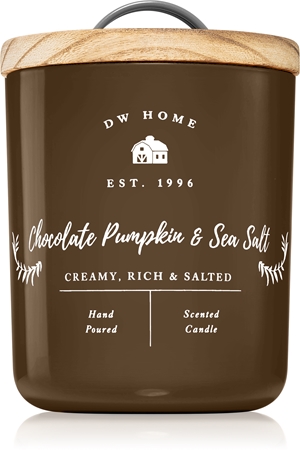 DW Home Farmhouse Chocolate Pumpkin & Sea Salt ароматна свещ