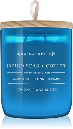 DW Home Indigo Seas + Cotton vonná sviečka