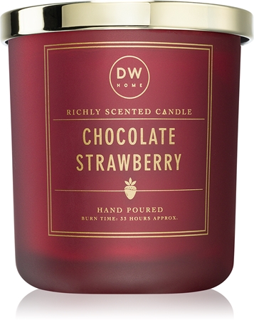 DW Home Signature Chocolate Strawberry scented candle notino.co.uk