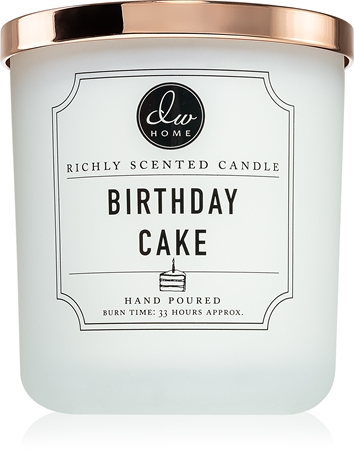 DW Home Signature Birthday Cake vonná svíčka