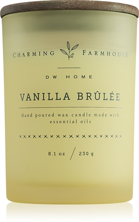 DW Home Charming Farmhouse Vanilla Brûlée ароматна свещ