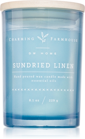 DW Home Charming Farmhouse Sundried Linen doftljus