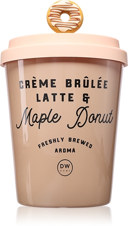 DW Home Cup Of Joe Creme Brulee Latte & Maple Donut vonná sviečka