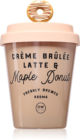 DW Home Cup Of Joe Creme Brulee Latte & Maple Donut Duftkerze