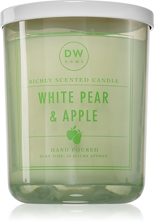 DW Home Signature White Pear And Apple tuoksukynttilä