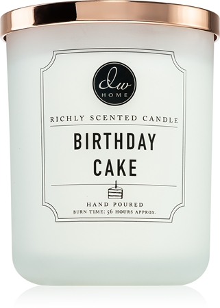 DW Home Signature Birthday Cake doftljus