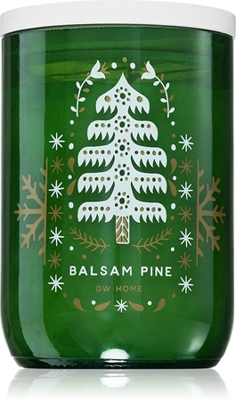 DW Home White Wood Balsam Pine scented candle