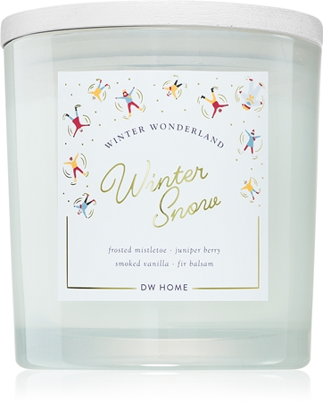 DW Home Winter Wonderland Winter Snow scented candle
