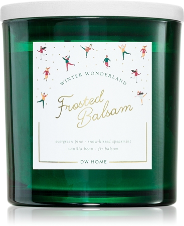 DW Home Winter Wonderland Frosted Balsam scented candle