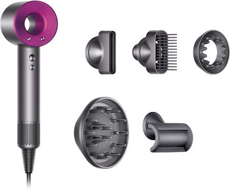 Dyson Supersonic™ HD07 Grey/Fuchsia fén na vlasy