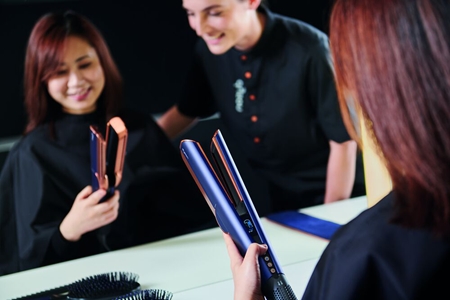 Dyson Airstrait HT01 Prussian Blue/Rich Copper žehlička na vlasy