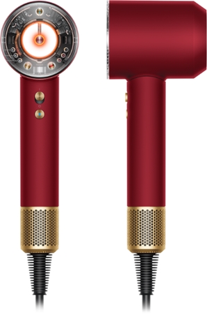 Dyson Supersonic™ Nural HD16 Red Velvet/Gold fén na vlasy