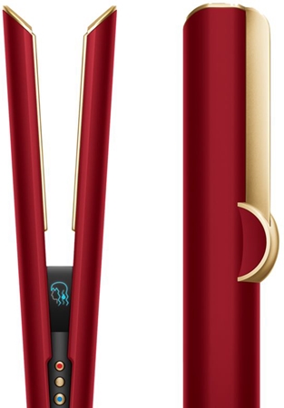 Dyson Airstrait HT01 Red Velvet/Gold žehlička na vlasy